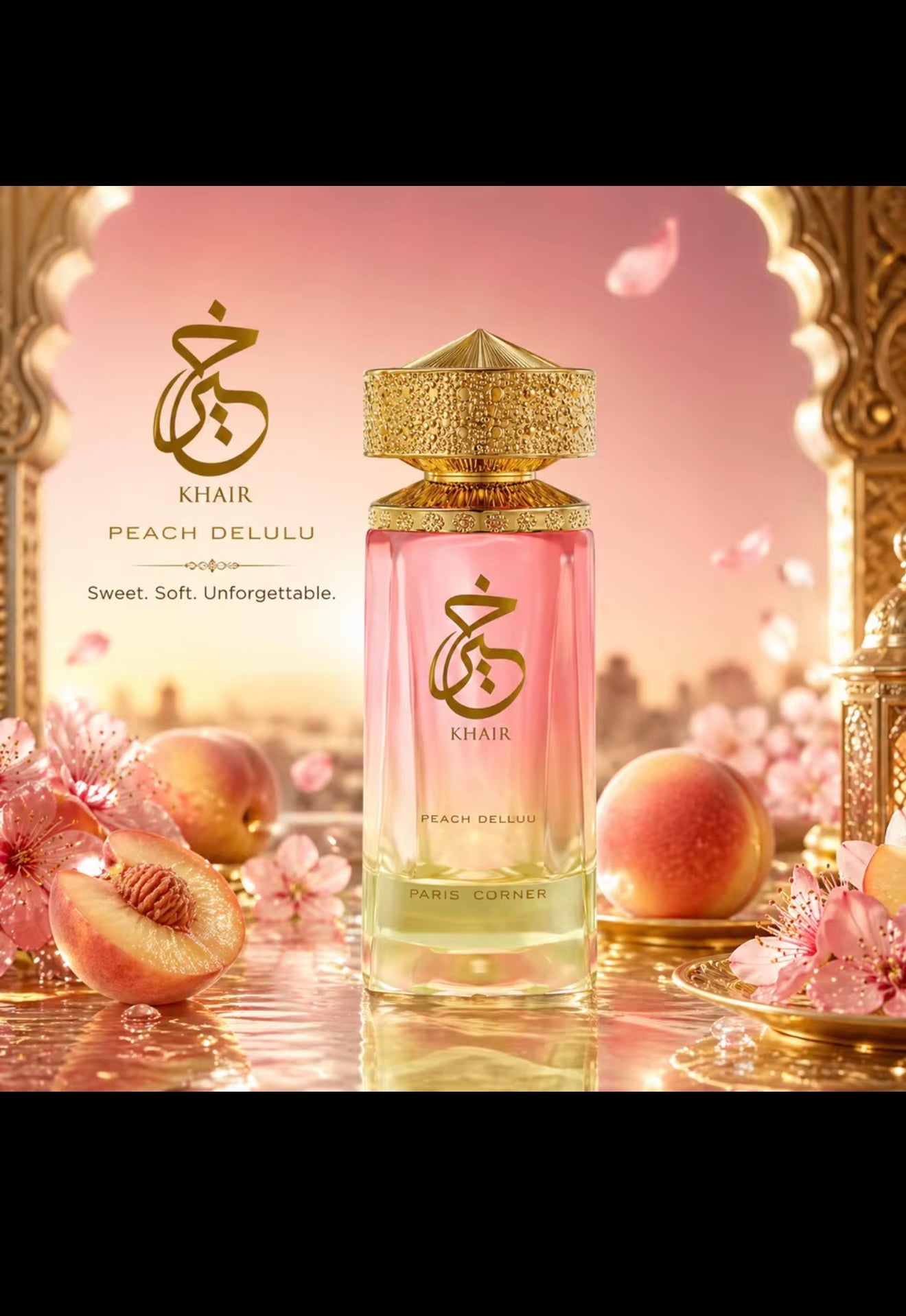 Paris Corner Khair peach Eau de Parfum 100ml Unisexe