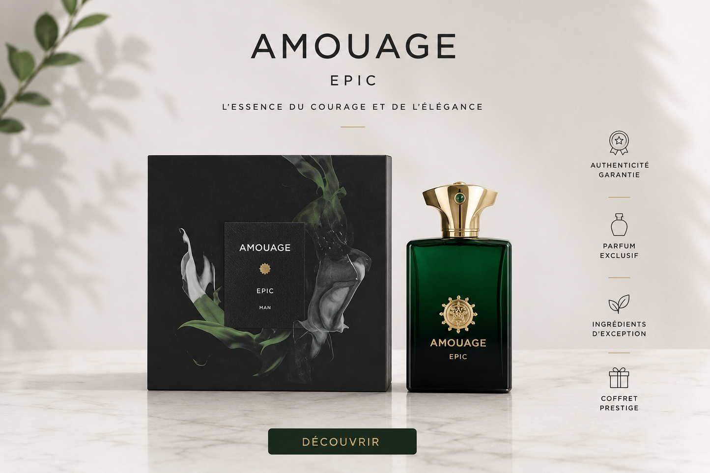 AMOUAGE Eau De Parfum Unisexe 100ml
